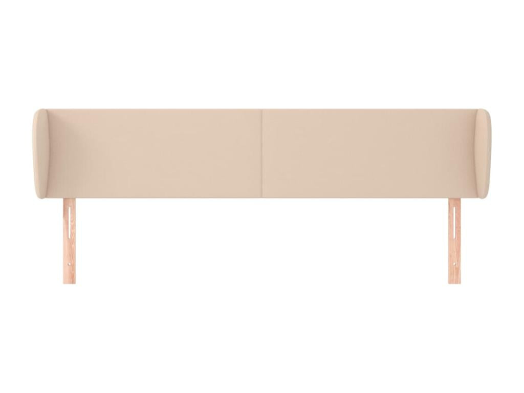 Tête de lit avec oreilles Cappuccino 183x23x78/88 cm Similicuir 76133DCTQ