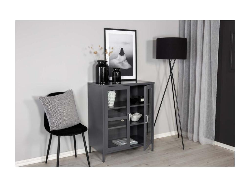 Buffet 2 portes en acier Maisonpuretop 10012EMNH