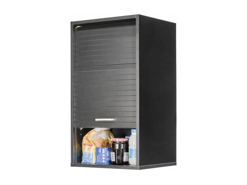 Meuble de Cuisine Noir L 40 cm H 72 cm 91905NIFM
