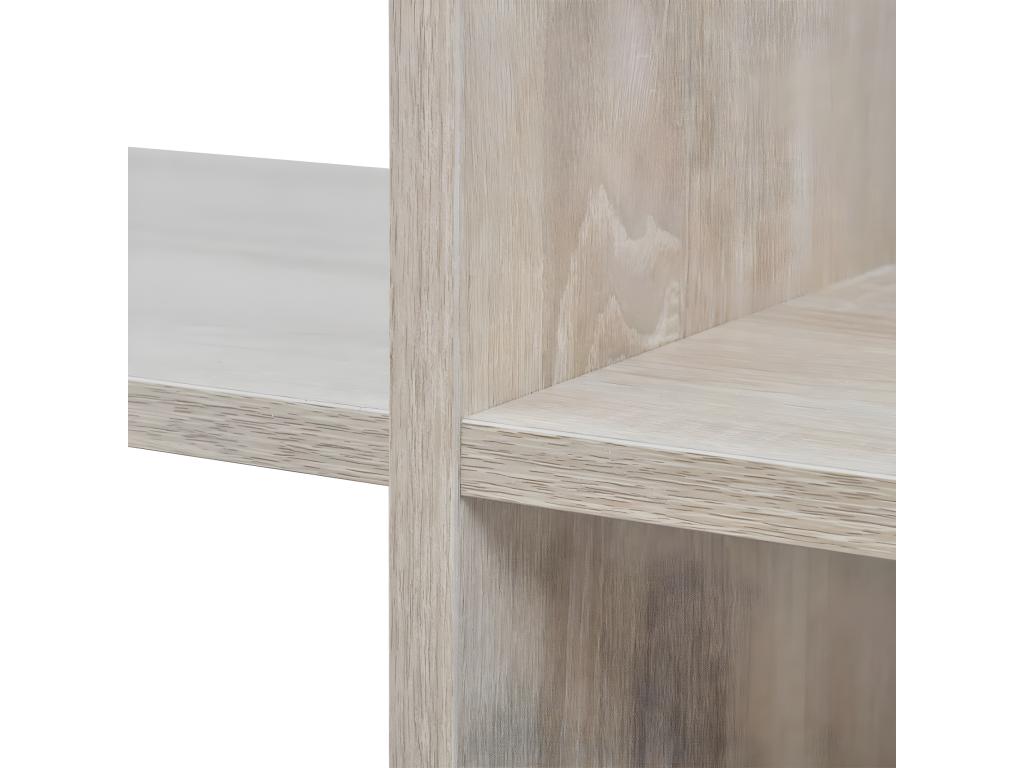 Bibliothèque/étagère 142 cm Couleur de chêne 73278MAYG