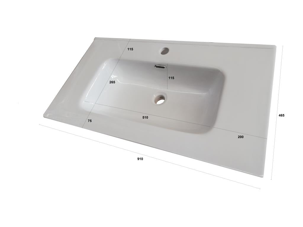 Ensemble de salle de bain 4 pièces Artvivrestore chêne Artvivrestore 61517HRXP