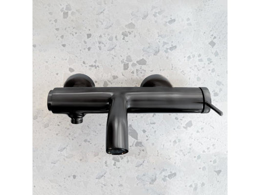 Maisonpuretop mitigeur bain-douche mécanique gris gun métal - Maisonpuretop 72723CRLB