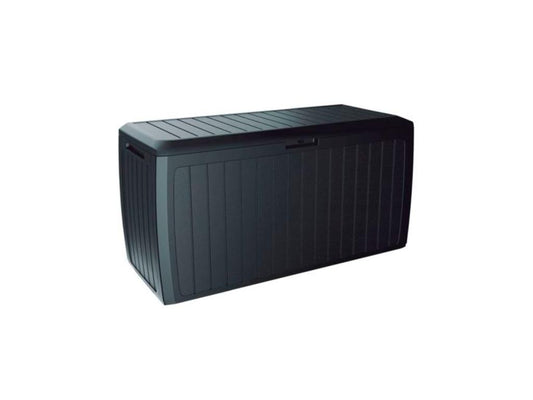 Boxe Board Coffre de jardin 290l plastique anthracite 116.6x43.8x59.5 cm 32424UCHS