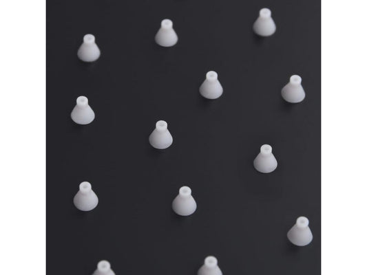 Pomme de douche pluie argenté 40x40x40 cm 02 0002075 72778BPYL