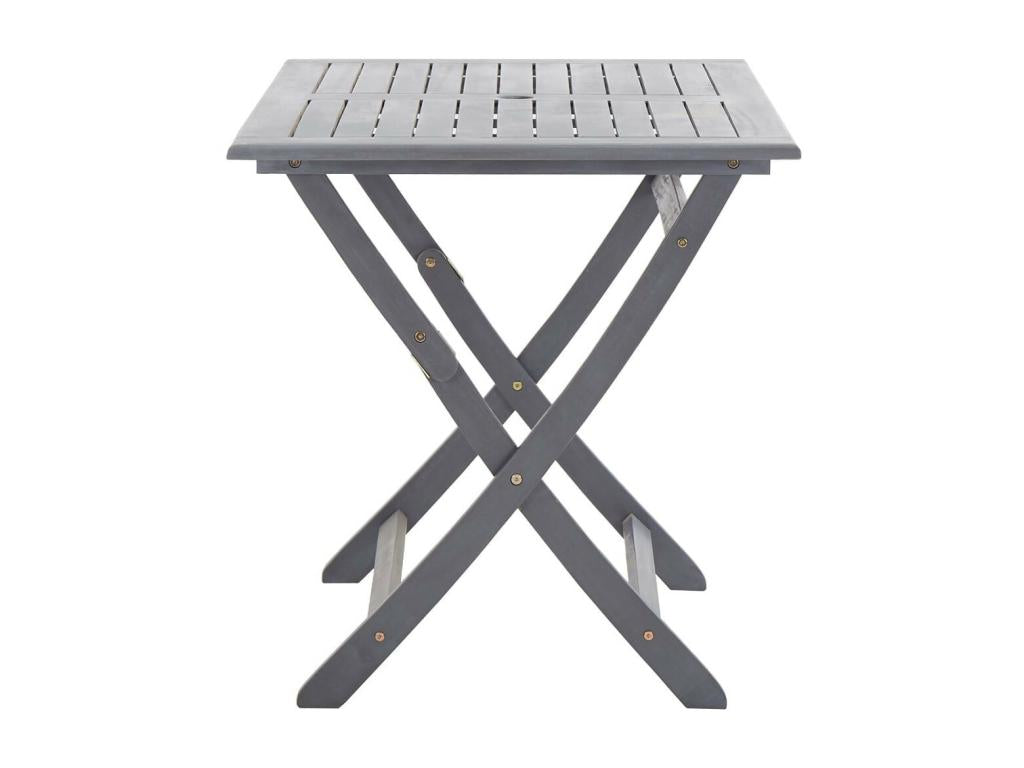 Mobilier à dîner de jardin 7 pcs Bois d'Maisonpuretop massif Gris 3 20290LIXF