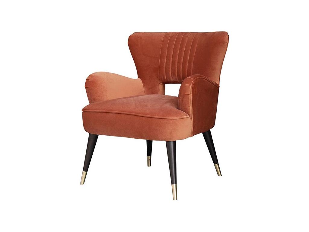 Fauteuil en velours Maisonpuretop 42932IEDF