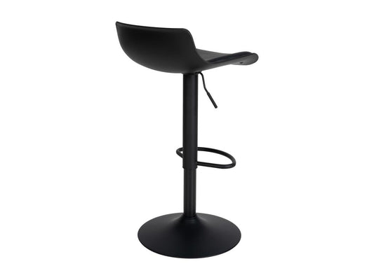 Tabouret de bar - Similicuir - Noir - Maisonpuretop 32607GBKV