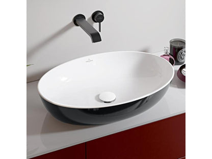 Vasque ovale à poser Maisonpuretop ET BOCH Artis Coal Black 66979EXVV