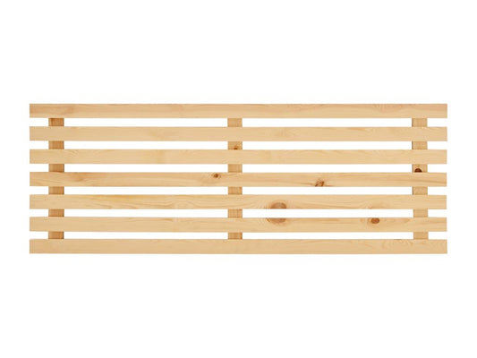 Tête de lit en bois de pin couleur naturelle 180x73cm - Maisonpuretop 13284QNFP