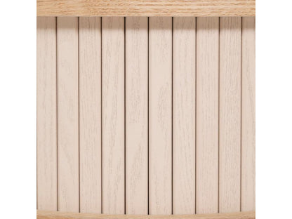 Table de chevet table de nuit en bois coloris Beige - diamètre 40 x Hauteur 54 cm 04545TGRL