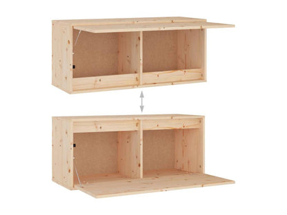 Meubles TV 4 pcs Bois massif de pin 13458THDJ