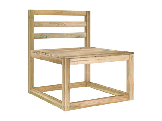 Canapé de jardin 4 places avec coussins bleu 49511FZBJ