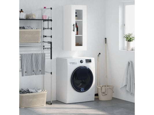 Armoire murale blanc 34,5x34x90 cm 36634QKBV