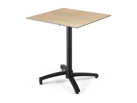 Table de terrasse 70 cm inclinable stratifié en chêne naturel 94769RGNG