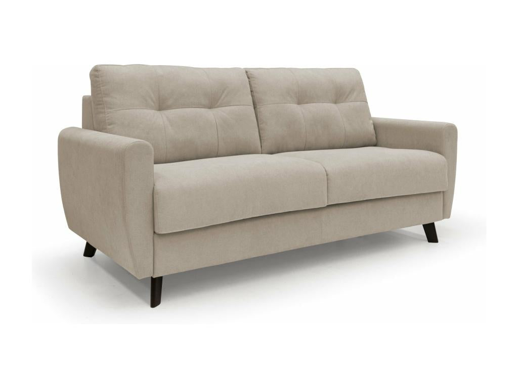 Maisonpuretop Canapé lit convertible en tissu doux imperméable T02 188 cm mat- 140x197 beige 98583YGBF