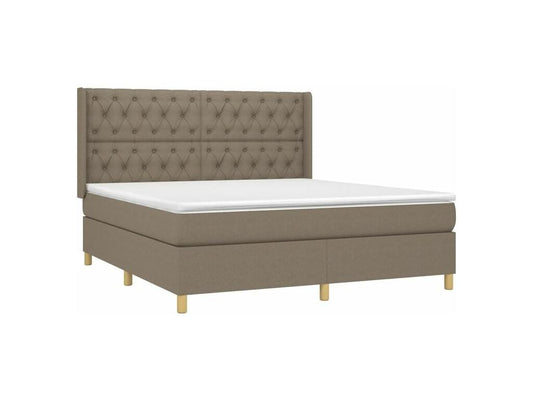 Sommier à Artvivrestore de lit matelas et LED Artvivrestore 160x200 Tissu 76424UJKG