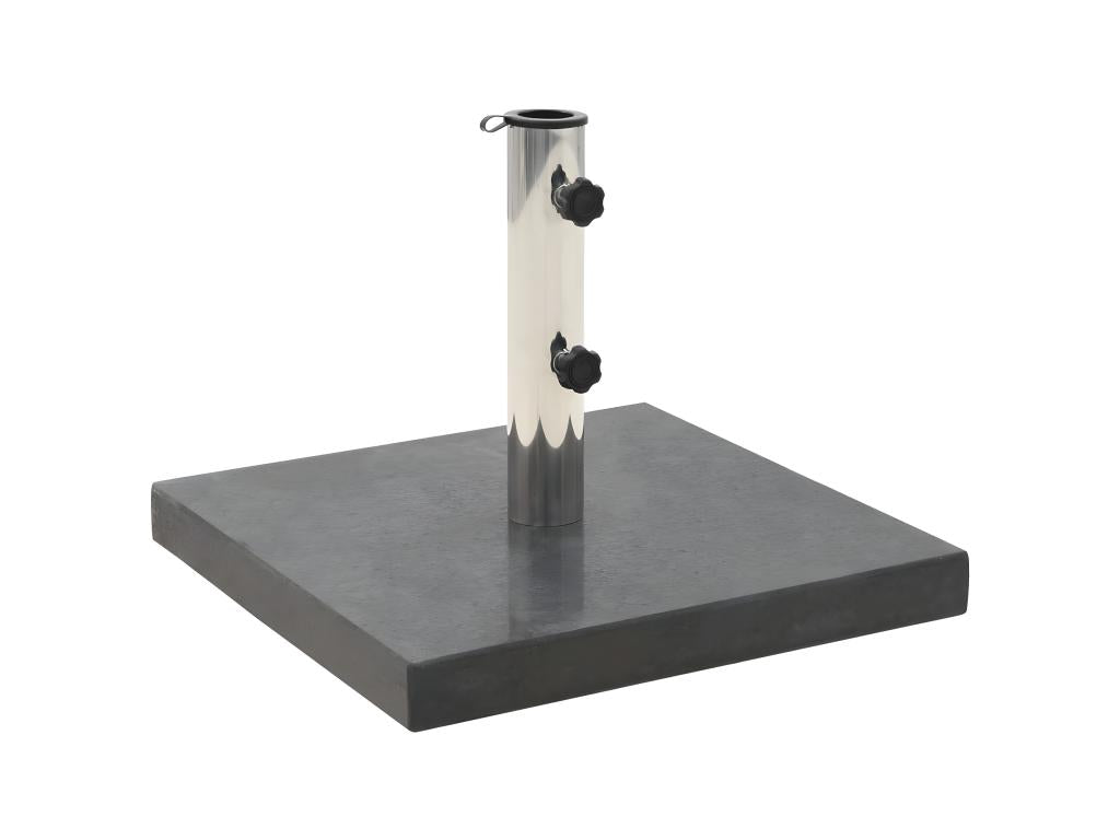 Maisonpuretop Premium - Socle de parasol Maisonpuretop 28,5 kg Carré Noir 58391XMLD