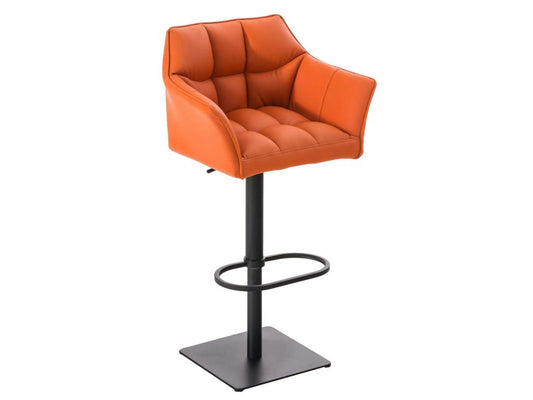 Lot de 2 Tabouret de bar - Similicuir / Métal - Artvivrestore 27675RBFD