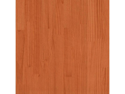 Tête de lit cire marron 160cm bois massif de pin 73139KADE