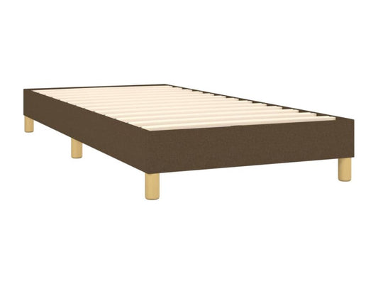 Sommier à Maisonpuretop de lit avec matelas Marron foncé 90x190 20070LKXB