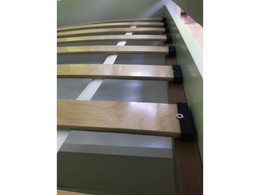 Lit enfant princesse rose debout et cheval avec sommiers et barrière de sécurité amovible Maisonpuretop-Matelas mousse-70x140 86459NHYM