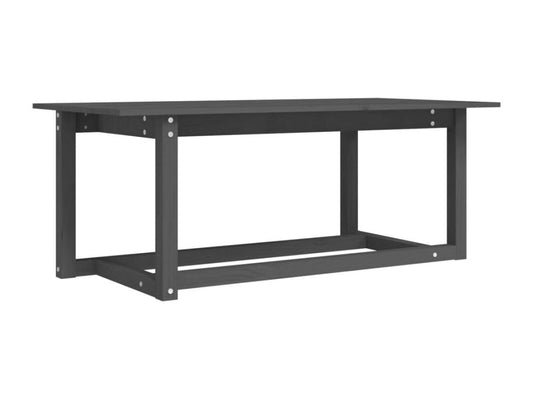 Table basse Gris 110x55x45 cm Bois massif de pin 20190RKUO