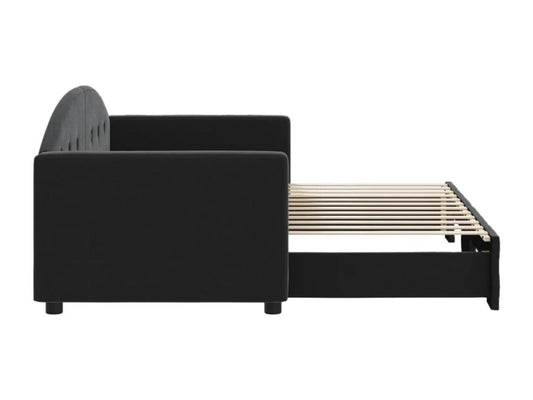 Lit de jour avec gigogne sans matelas 80x200 cm 66585FLCT