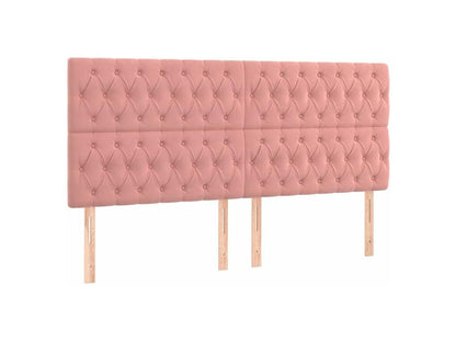 Sommier à Artvivrestore de lit avec matelas Rose 180x200 Velours 65159GDVS
