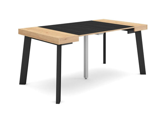 Table console extensible 160 Pour 8 personnes Pieds en bois 53321YMWL