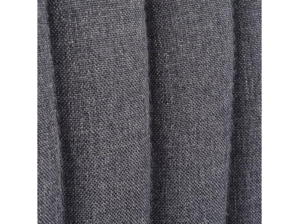 Fauteuil de cocktail Gris foncé Tissu 72676NAPM