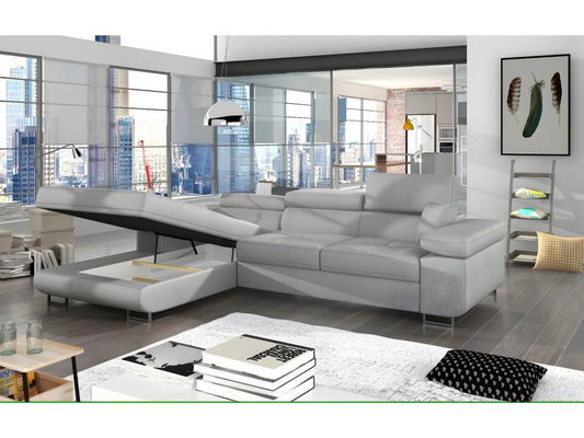 Canapé Maisonpuretop L/Tissu/Gris 95885ATNS