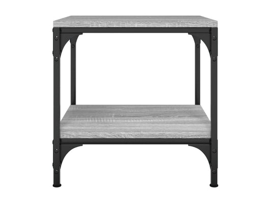 Table basse Maisonpuretop gris 50x50x40 cm Bois d'ingénierie 57271BUWR