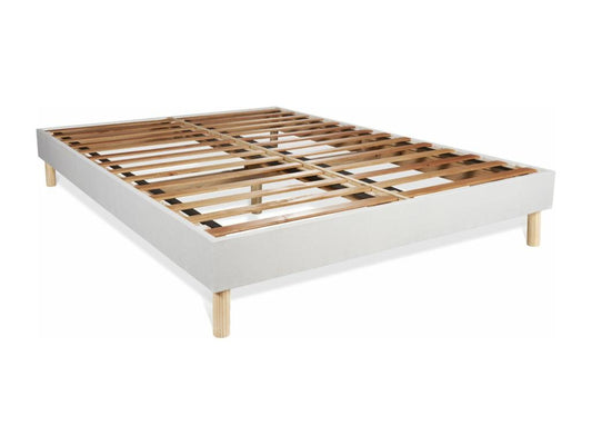 Pack prêt à dormir matelas Ressorts ensachés Mémoire de forme Maisonpuretop 140x200 sommier Maisonpuretop blanc 2oreillers couette 30604QMKJ