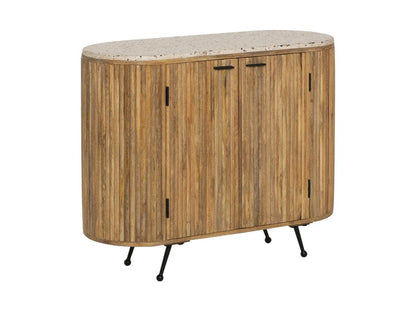 Petit buffet en bois de manguier et Artvivrestore 78473DIUM