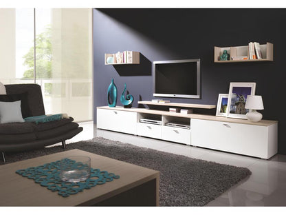 Salon complet Artvivrestore chêne et blanc 60376NQLA