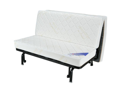 Banquette lit accordéon 1 place 90x190 matelas 12cm Brioca-Couleur B 921 47619HXXJ
