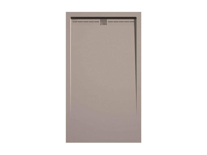 Receveur de douche Sable finition Lisse Maisonpuretop CACH grille de couleur - 200x80 cm 93218XDIS