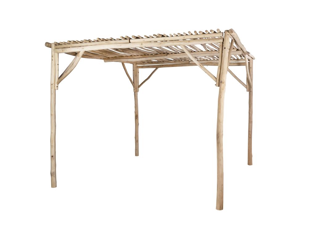 Maisonpuretop autoportante en bois de teck 9 m² - Maisonpuretop 44416LQNR