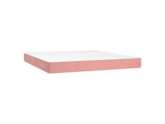 Sommier à Artvivrestore de lit avec matelas Rose 180x200 Velours 65159GDVS