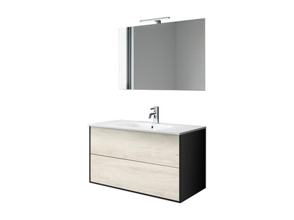 Ensemble de salle de bain 4 pièces Artvivrestore chêne Artvivrestore 61517HRXP
