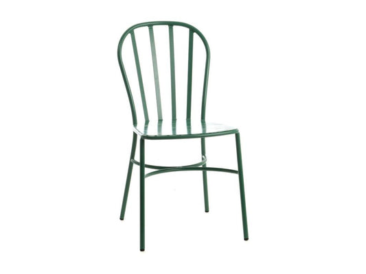 Chaise de jardin empilable en aluminium lot de 2 - Maisonpuretop 54338MZFB