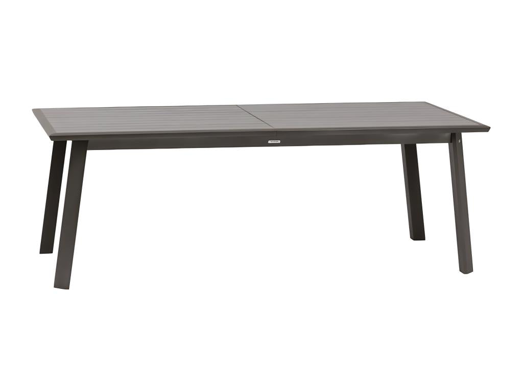 Table extensible alu 12p seigle/praline Maisonpuretop 58901QMVT