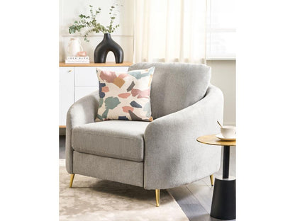 Fauteuil Artvivrestore Tissu Gris clair 80311FLRW