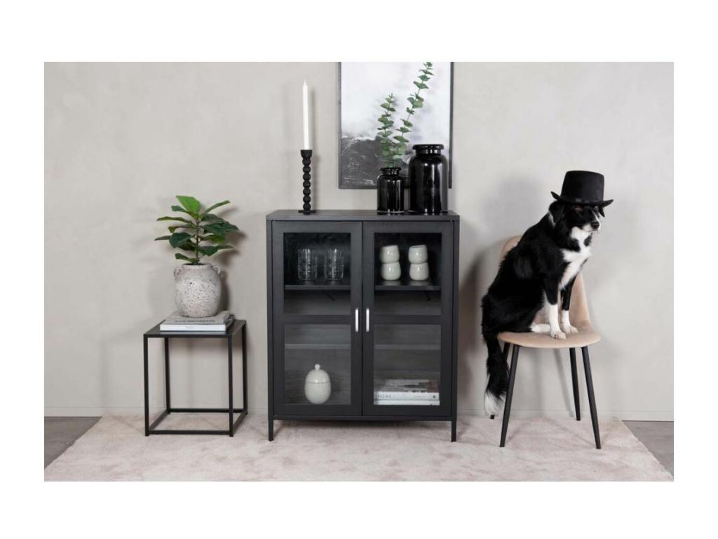 Buffet 2 portes en acier Maisonpuretop 10012EMNH