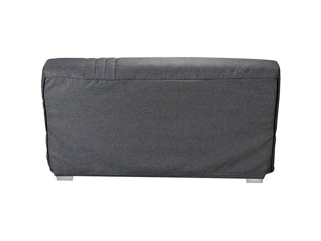 Canapé clic clac tissu avec rangement matelas Sofaconfort 17cm Maisonpuretop 193cm-Couleur Jaune ambre 35111UHAP