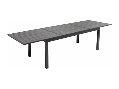 Table de jardin extensible en aluminium et bois composite 42525UZCZ