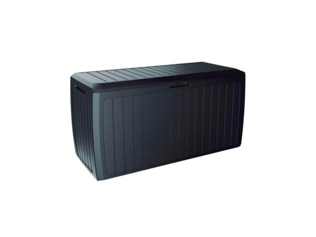 Boxe Board Coffre de jardin 290l plastique anthracite 116.6x43.8x59.5 cm 32424UCHS
