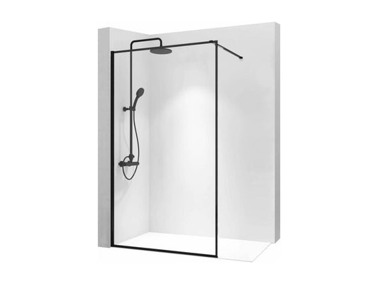 Paroi De Douche Maisonpuretop Bler 90 Noir 90010ZWBW