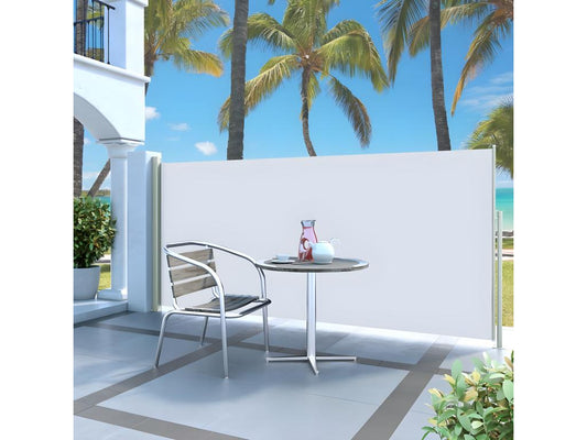 Auvent latéral rétractable de Artvivrestore 140x300 cm Crème 02724ZIPQ