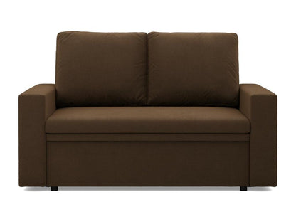 Canapé 2 places avec fonction sommeil Brun foncé 04401HYCT